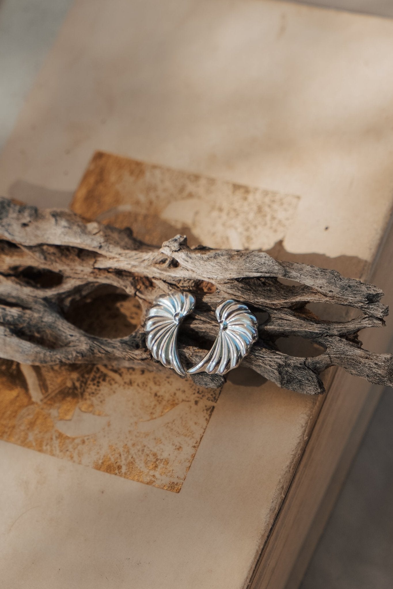 The Sol Flow Earrings - Golden Road Crafted