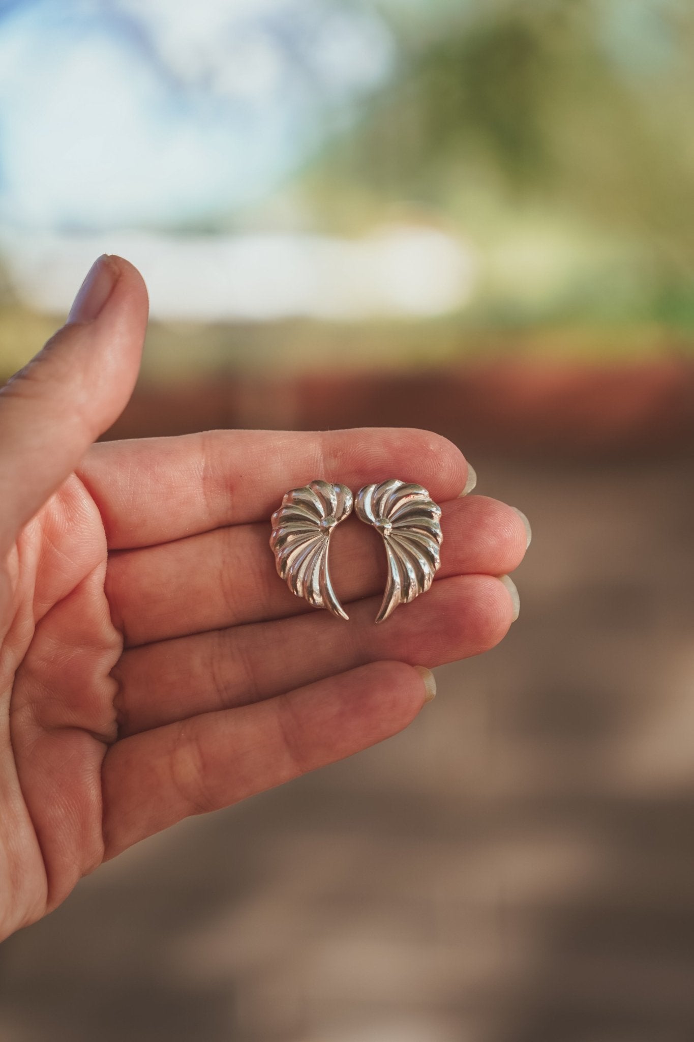 The Sol Flow Earrings - Golden Road Crafted