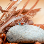 The Turquoise Lover's Ring in Spiny Oyster & Morenci Turquoise (Size 5.5) - Golden Road Crafted