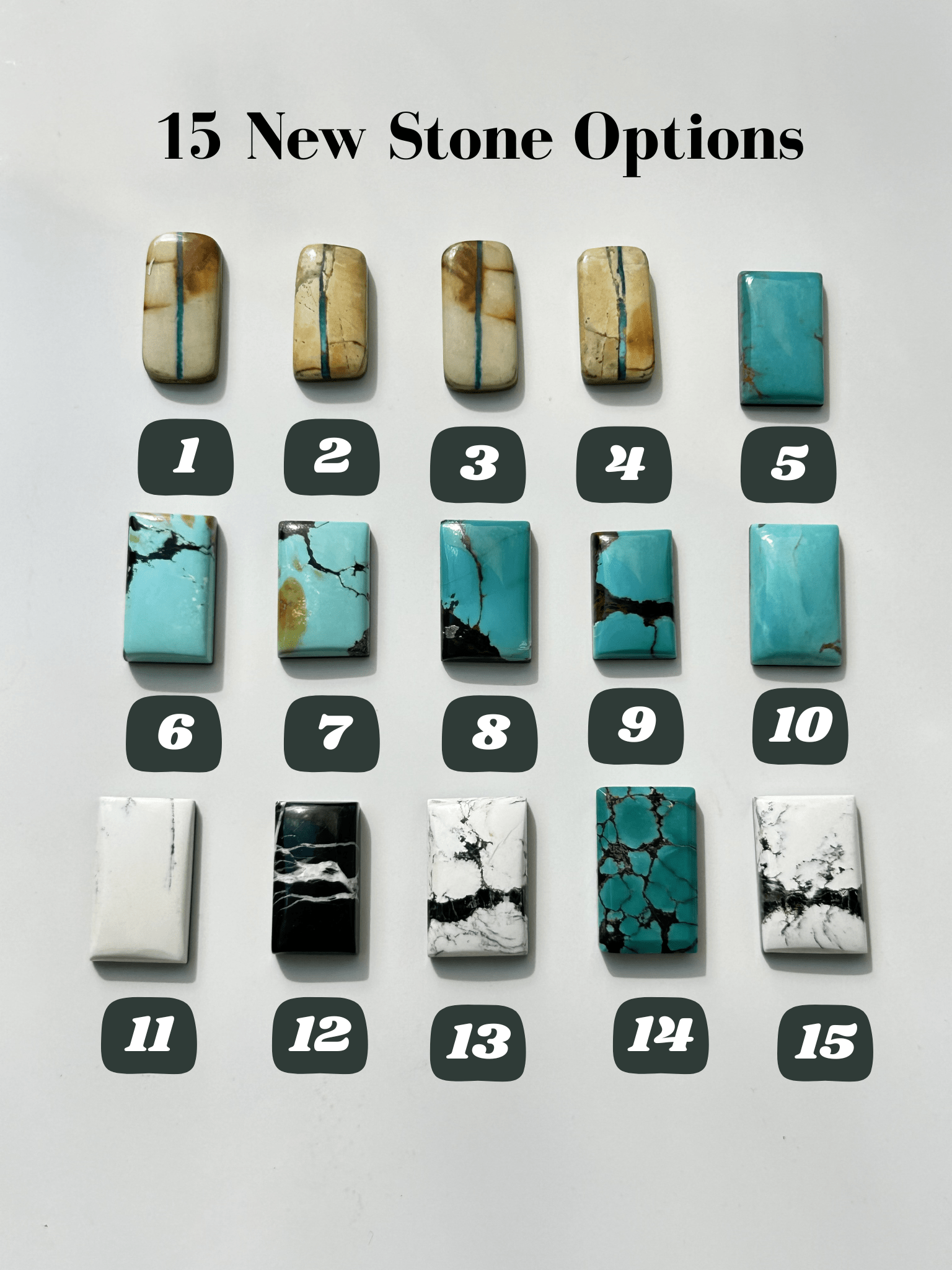 The Ventana Rectangle Ring (Choose Your Stone + Size) - Golden Road Crafted