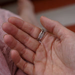 The Vitalis Ring in Blackjack Turquoise (Size 9) - Golden Road Crafted