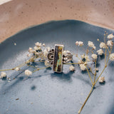 The Vitalis Ring in Blackjack Turquoise (Size 9) - Golden Road Crafted