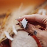 The White Buffalo Ring (Size 7) - Golden Road Crafted