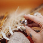 The White Buffalo Ring (Size 7) - Golden Road Crafted