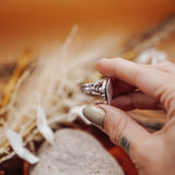 The White Buffalo Ring (Size 7) - Golden Road Crafted