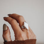 The White Buffalo Ring (Size 8) - Golden Road Crafted