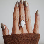 The White Buffalo Ring (Size 8) - Golden Road Crafted