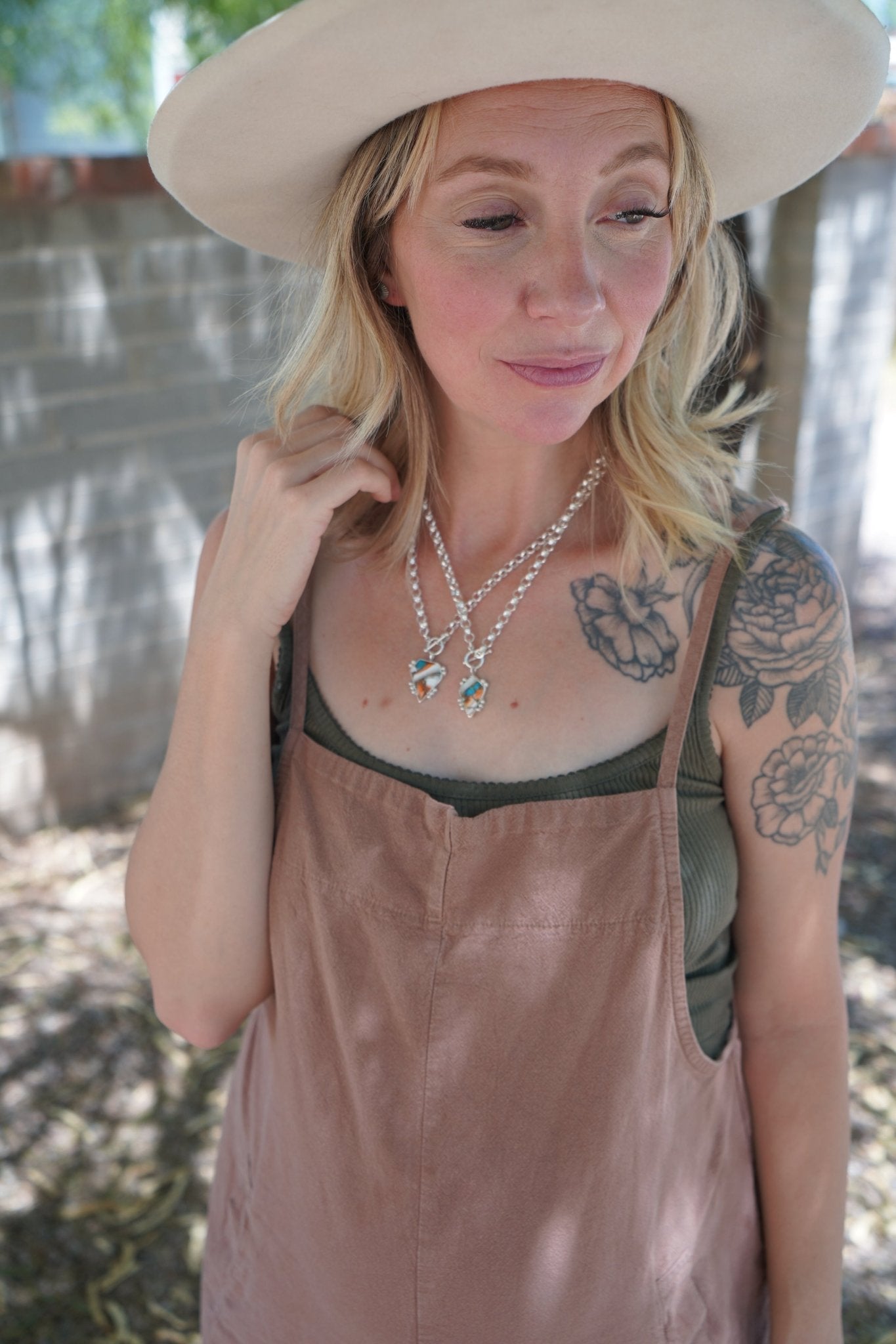 The Wilding Bolo in Royston Ribbon Turquoise - Golden Road Crafted