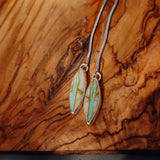 The Wilding Bolo in Royston Ribbon Turquoise - Golden Road Crafted