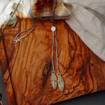 The Wilding Bolo in Royston Ribbon Turquoise - Golden Road Crafted