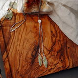 The Wilding Bolo in Royston Ribbon Turquoise - Golden Road Crafted
