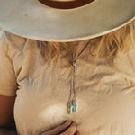 The Wilding Bolo in Royston Ribbon Turquoise - Golden Road Crafted