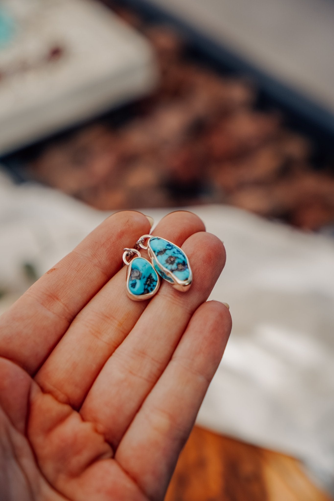 The Wilding Bolo in Sleeping Beauty Turquoise - Golden Road Crafted