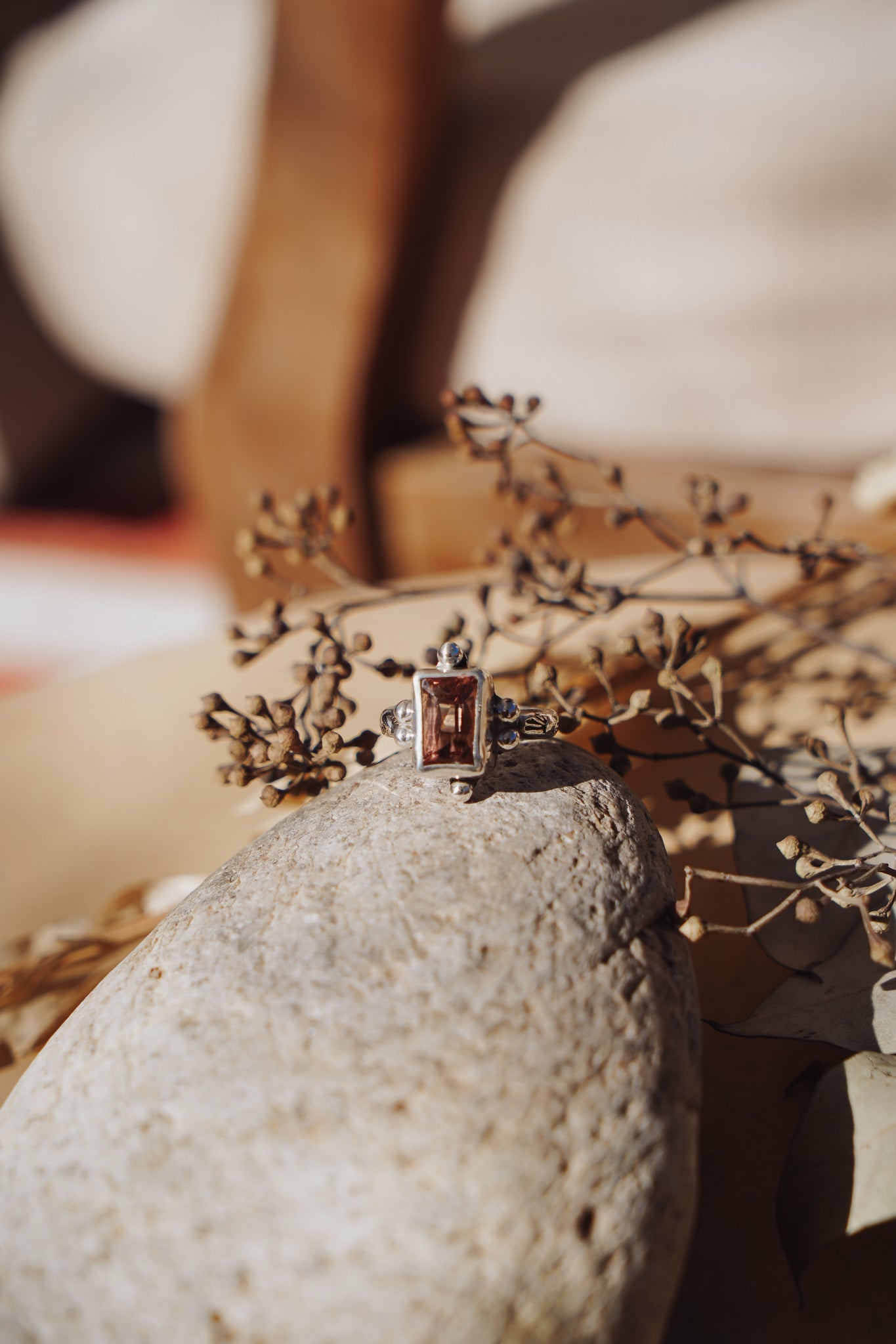 Tourmaline Ring (Size 7.5) - Golden Road Crafted