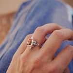 Tourmaline Ring (Size 7.5) - Golden Road Crafted