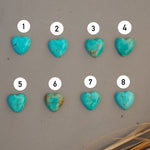 Turquoise Lovers Ring in Tyrone & Carico Lake Turquoise - Golden Road Crafted