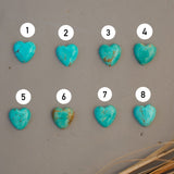 Turquoise Lovers Ring in Tyrone & Carico Lake Turquoise - Golden Road Crafted