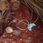 Wanderer Hairpin in White Buffalo - Golden Road Crafted