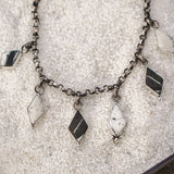 White Buffalo Charm Necklace - Golden Road Crafted