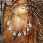 White Buffalo Charm Necklace - Golden Road Crafted