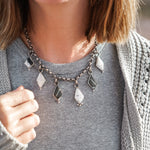 White Buffalo Charm Necklace - Golden Road Crafted