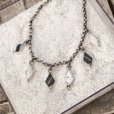 White Buffalo Charm Necklace - Golden Road Crafted