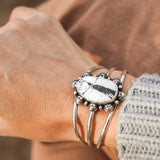 White Buffalo Cuff - Golden Road Crafted