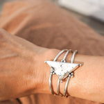 White Buffalo Cuff - Golden Road Crafted