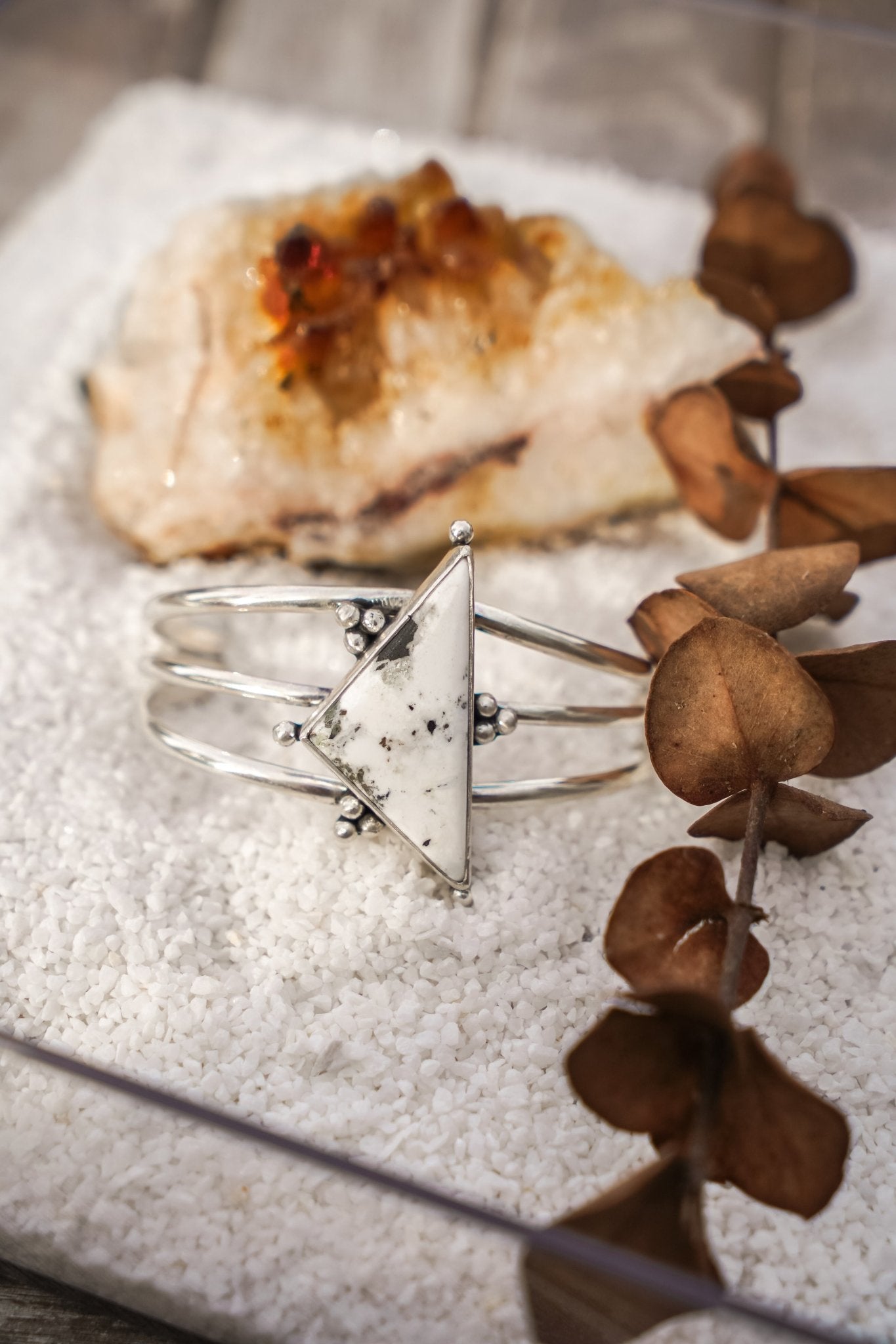 White Buffalo Cuff - Golden Road Crafted