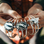 White Buffalo Cuff - Golden Road Crafted