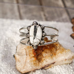 White Buffalo Cuff - Golden Road Crafted