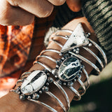 White Buffalo Cuff - Golden Road Crafted