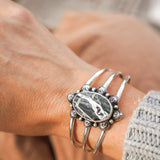 White Buffalo Cuff - Golden Road Crafted