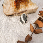 White Buffalo Ring (Size 7) - Golden Road Crafted