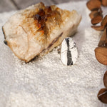 White Buffalo Ring (Size 7) - Golden Road Crafted
