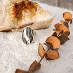 White Buffalo Ring (Size 7) - Golden Road Crafted