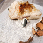 White Buffalo Ring (Size 7.5) - Golden Road Crafted