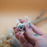 Wide - Band Traveler Ring in Jasper (Size 8.5) - Golden Road Crafted