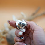 Wide - Band Traveler Ring in Jasper (Size 8.5) - Golden Road Crafted