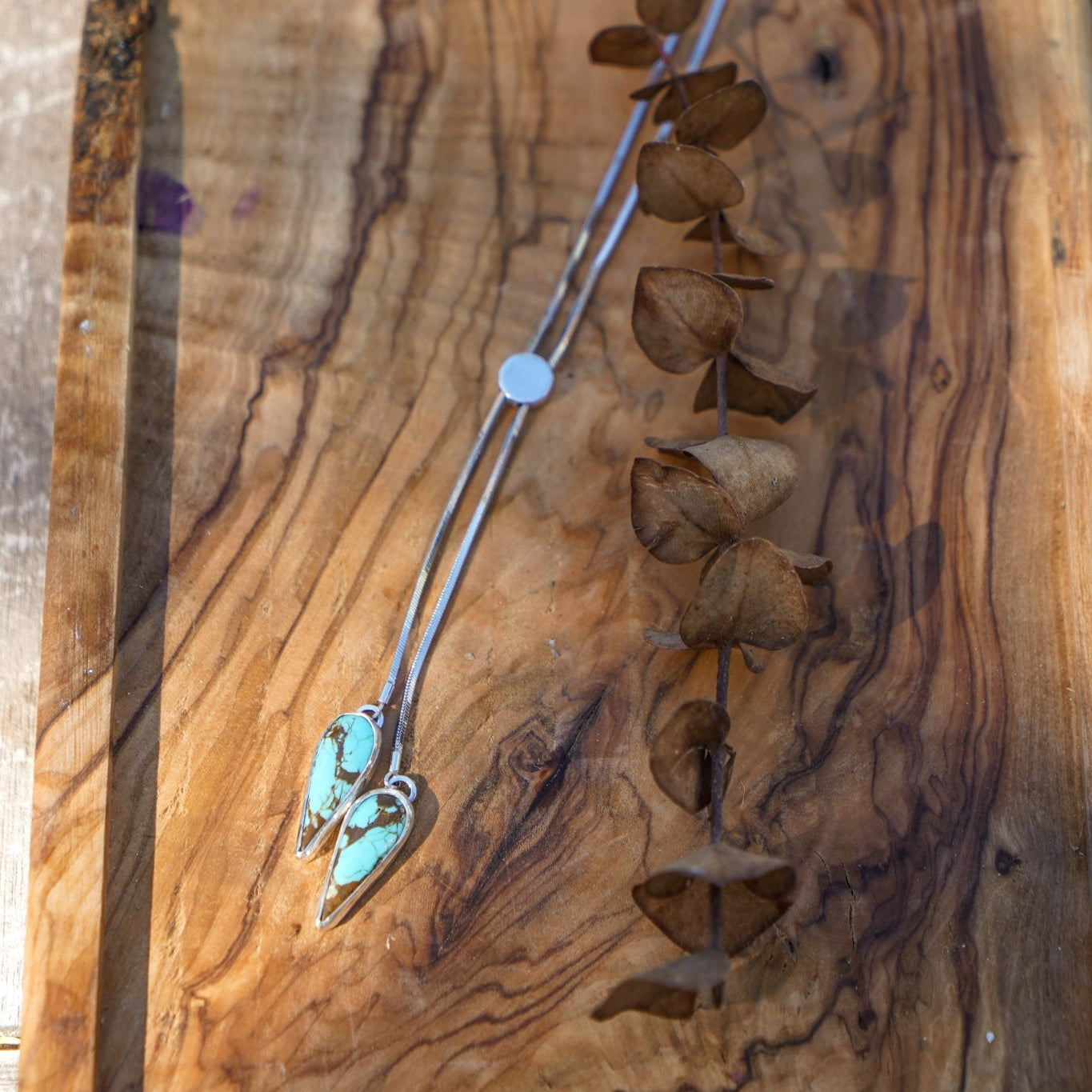 Wilding Bolo in No. 8 Turquoise - Golden Road Crafted
