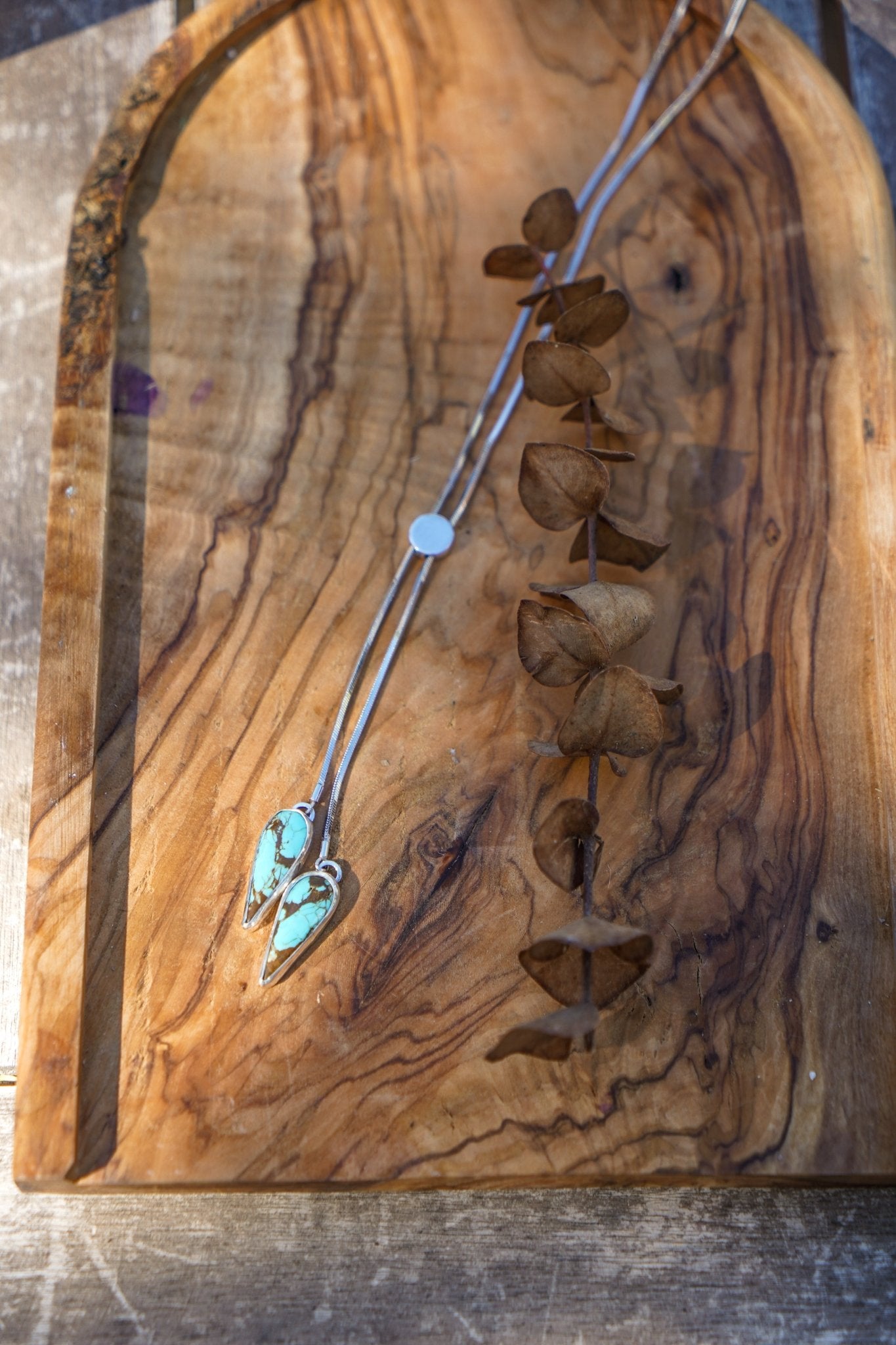 Wilding Bolo in No. 8 Turquoise - Golden Road Crafted