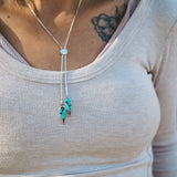 Wilding Bolo in No. 8 Turquoise - Golden Road Crafted