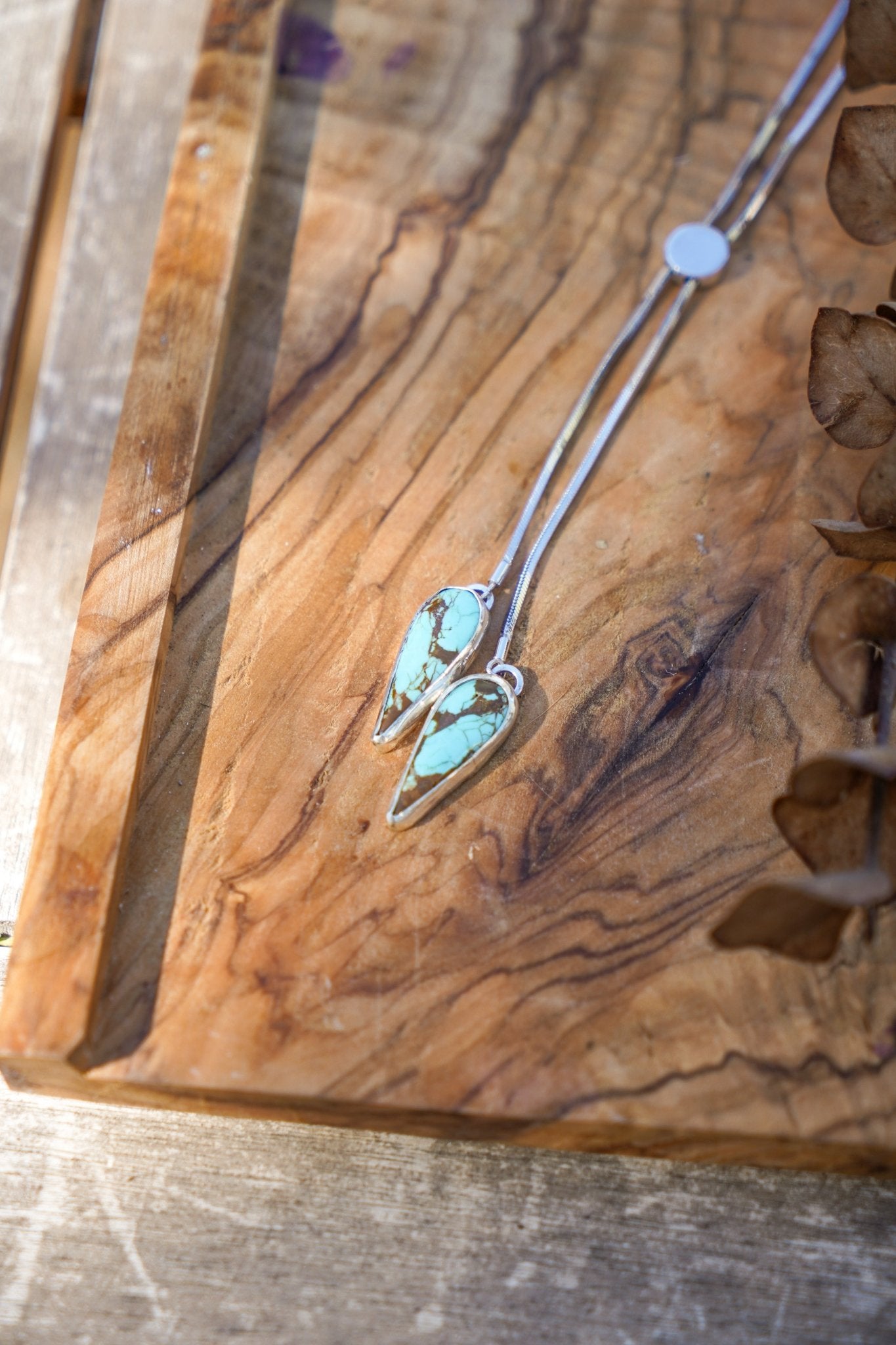 Wilding Bolo in No. 8 Turquoise - Golden Road Crafted