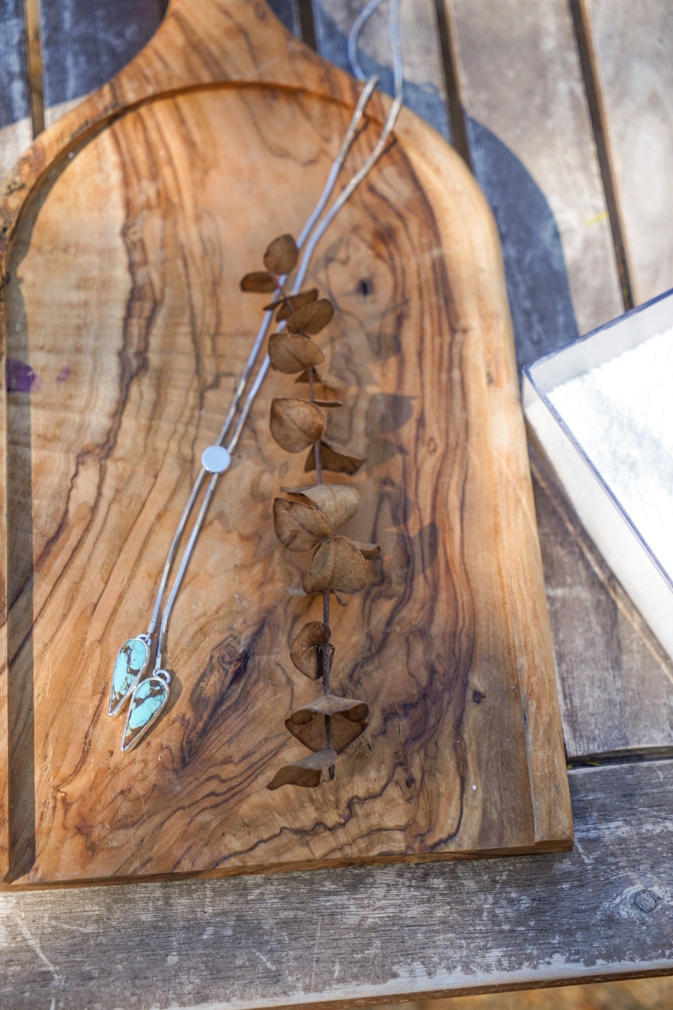 Wilding Bolo in No. 8 Turquoise - Golden Road Crafted