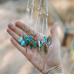 Wilding Bolo in Royston Turquoise - Golden Road Crafted