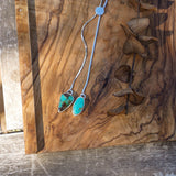 Wilding Bolo in Royston Turquoise - Golden Road Crafted