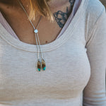 Wilding Bolo in Royston Turquoise - Golden Road Crafted