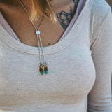 Wilding Bolo in Royston Turquoise - Golden Road Crafted