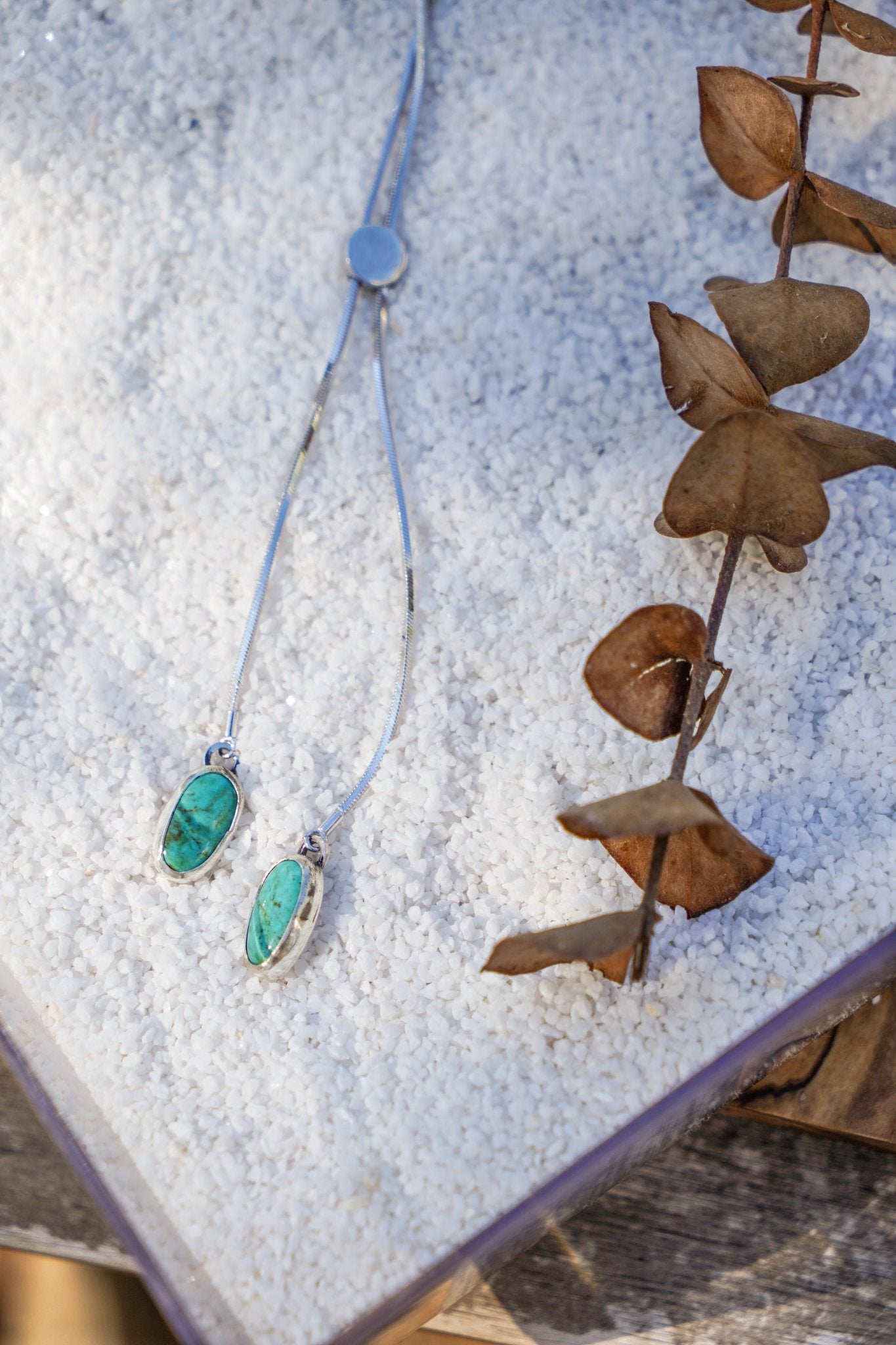 Wilding Bolo in Royston Turquoise - Golden Road Crafted