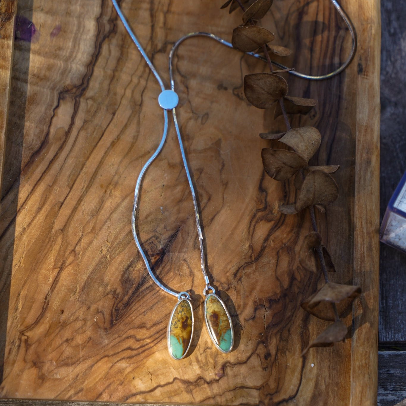 Wilding Bolo in Royston Turquoise - Golden Road Crafted